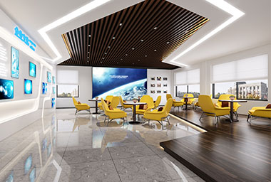 金华管件办公楼装修设计_案例效果图