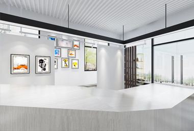 金华食品公司办公室装修设计_案例效果图