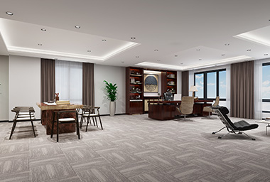 金华档案管理公司办公室装修设计_案例效果图